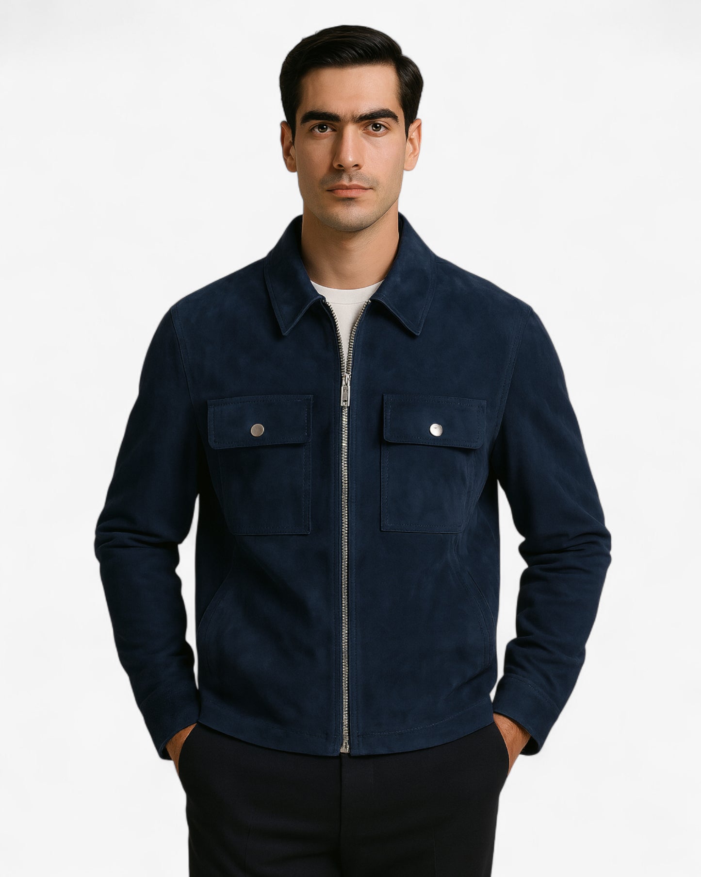 Nautical Suede Jacket